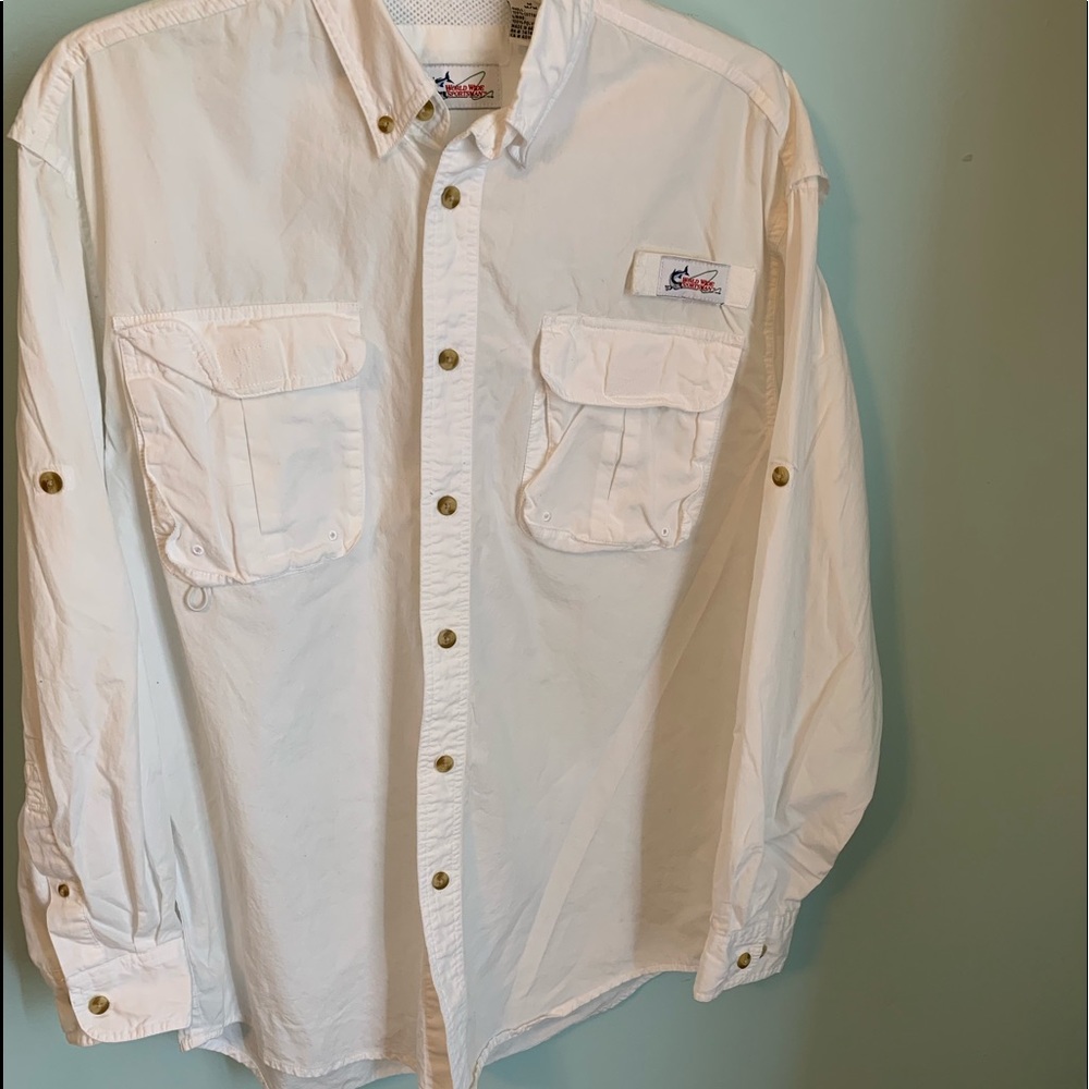 World Wide Sportsman Vented Fishing Button Down